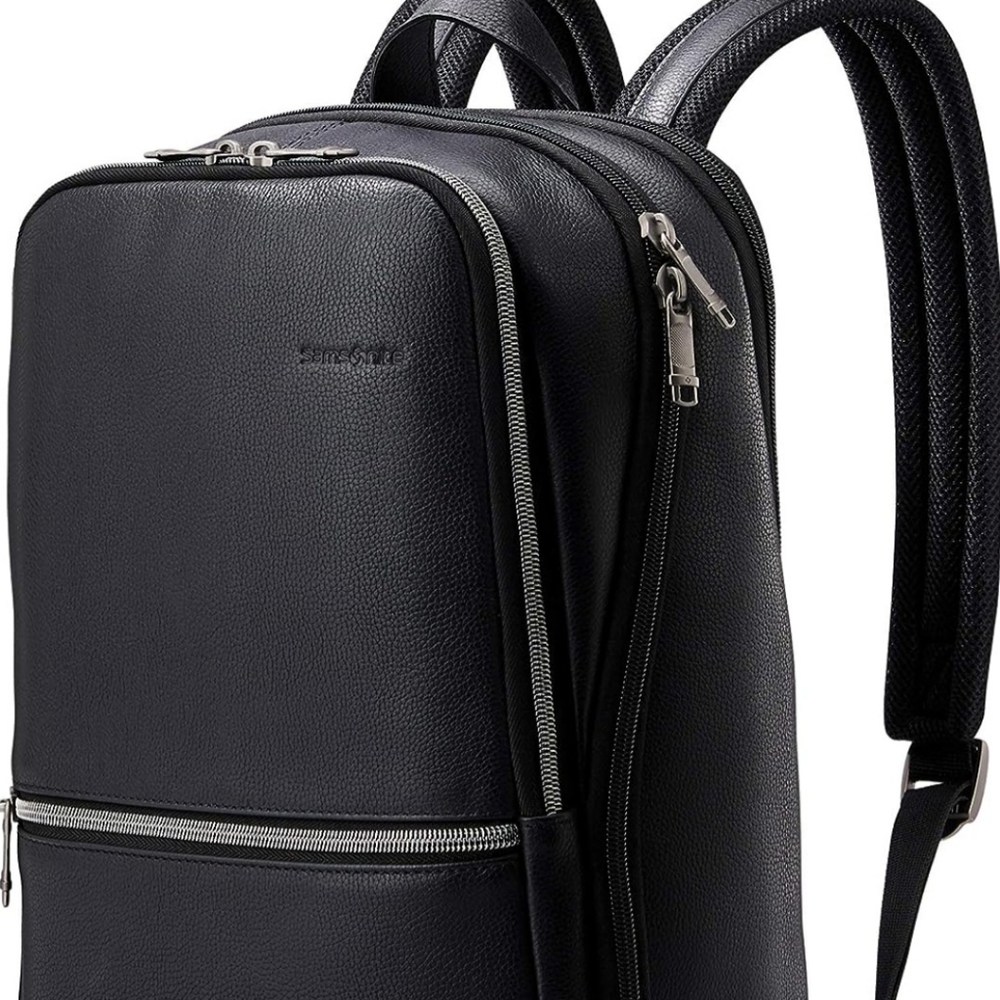Samsonite business classic leather backpack